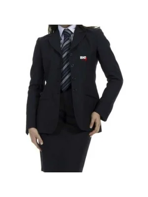 PrimeFront Blue Receptionist Uniform Suit